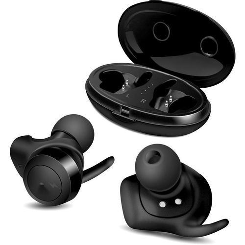 Auricular Moonki Earbuds Sound Black Inalambrico Bluetooth Microfono Incorporado Bluetooth-(MA-TWS66 Black)-93194