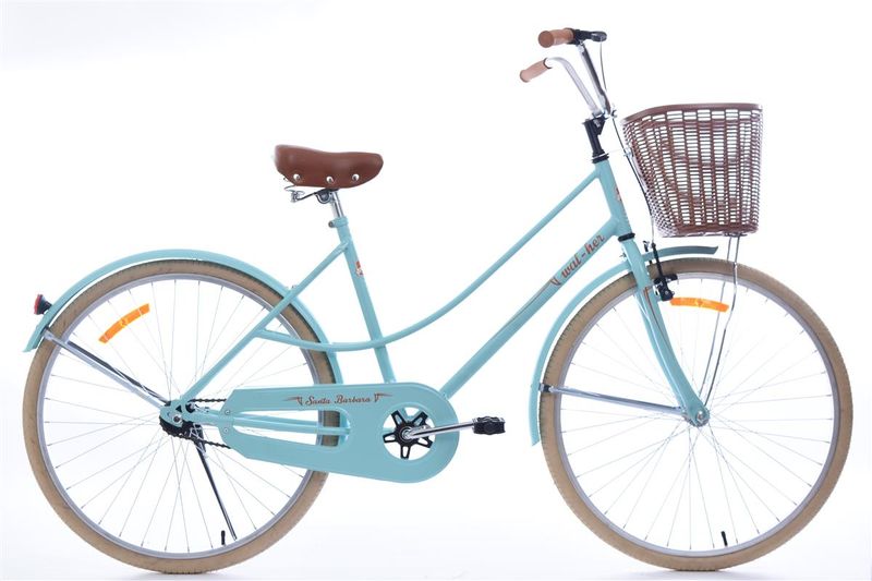 Bicicleta vintage verde discount agua