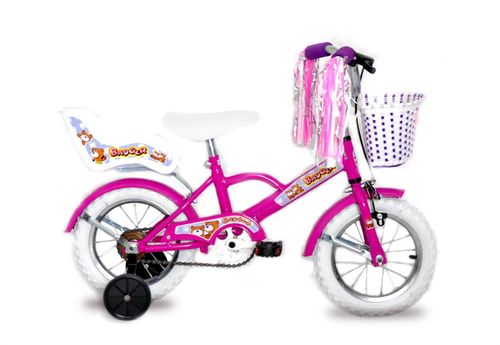 Bicicleta Rodado 12 WAL-HER BMX Dama Princesita Guardabarro y Cubrecadena-Niño-(B83970)-7954