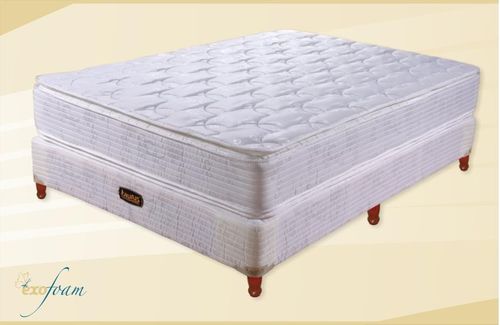 Conjunto TAURUS Equis Colchon+Sommier con pillow top 100 x 190 x 25 cm-(87593)