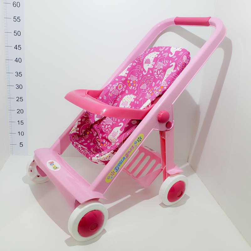 Cochecito Coche Grande De Paseo Muñecas Bebe Plegable