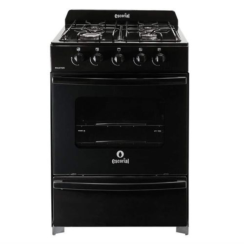 Cocina ESCORIAL Master Black 56Cm Multigas-5804