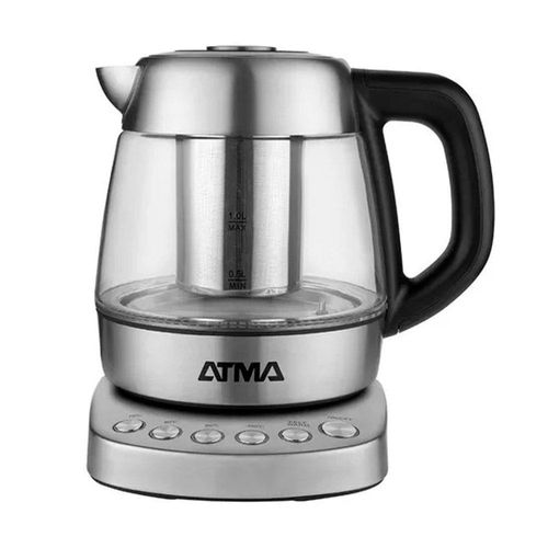 Pava Tetera Eléctrica ATMA 1 lts jarra de vidrio-(PE5910N)-88758