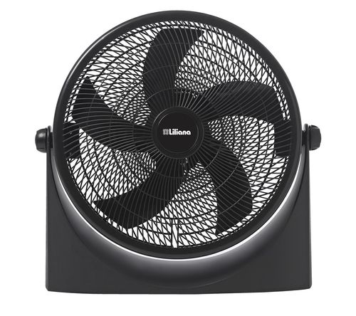 Turboventilador LILIANA 18" 3 Vel 5 aspas negras-(VTF18P)-92645