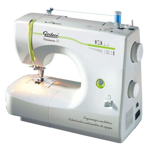 Maquina de Coser GODECO Crochet. Bobina de Acero Ojal 4p-6084