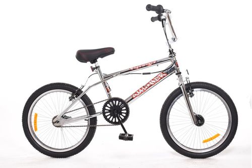 Bicicleta Rodado 20 WAL-HER BMX Freestyle Cromada con rotor-(B8335)-6762