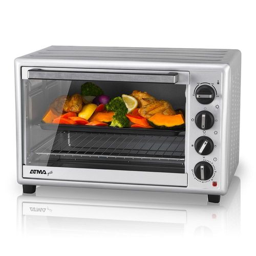 Horno Eléctrico ATMA 90Lts 2700W Grill-Conveccion. Acc. p/ Spiedo-(HG9010N)-94825