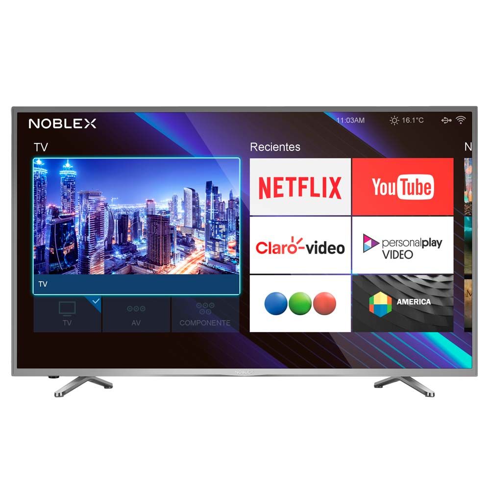Smart TV 50 NOBLEX Ultra HD, 4k-(DK50X6500)-94286 - Previsora del