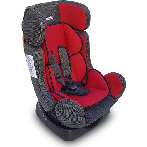 Butaca para Auto PERBAMBINI Ava Rojo/Negro 0 A 25 KGS Acolchado Reductor. Reclinable-(401-Rojo/Negro)-94929