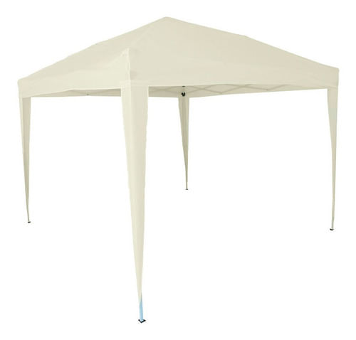 Gazebo LAURY 3x3 Mts Blanco Plegable Alt 2.55mts-(DP-005)-92417