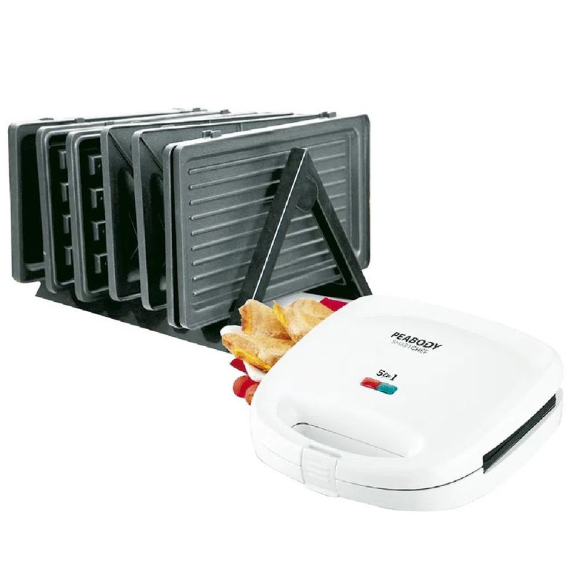 We Houseware BN3385 Sandwichera Grill Eléctrica 750W