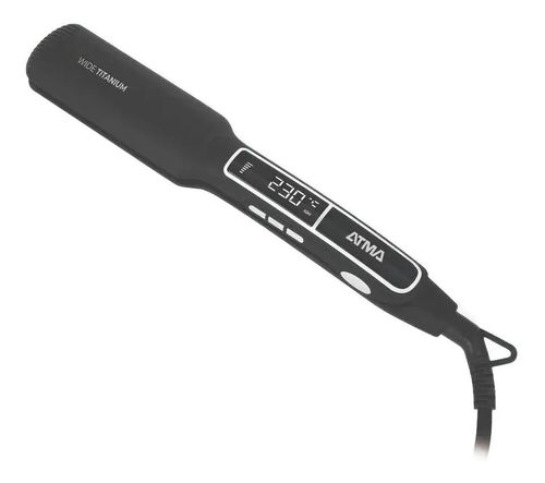 Plancha de Cabello ATMA Wide Titanium 230º temp max. Placas extra anchas-(PL8862N)-96118