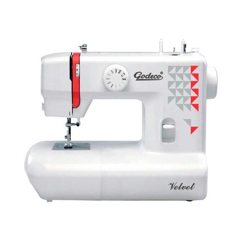 Maquina de Coser GODECO BL. Crochet y Bobina de Acero. 6 Borda-(VELVET)-96130