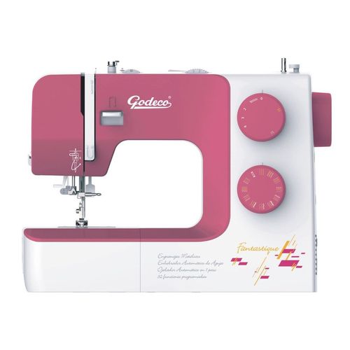 Maquina de Coser GODECO BL Crochet Bobina de Acero, 32 Borda Enhebrador Aut-(FANTASTIQUE)-96133