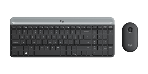 Teclado + Mouse LOGITECH Slim Black 920-009266-(Wir MK470)-96155