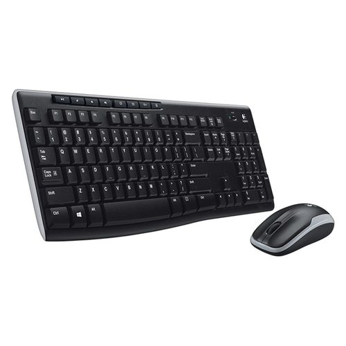 Teclado + Mouse Wireless LOGITECH (MK270) Black 920-004432-96994