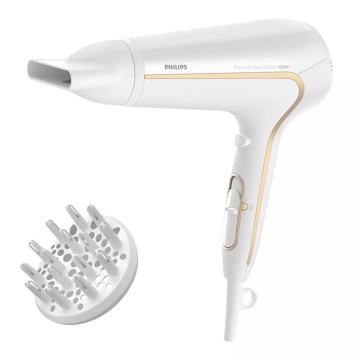 Secador de Cabello PHILIPS 2200W evita frezz boquilla chata aire