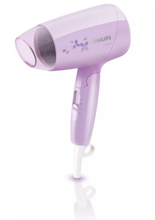 Secador de Cabello PHILIPS Essential Care 1200W. Mango Plegable. Tecnologia Thermoprotect-(BHC010/70)-96177