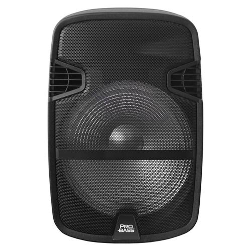 Parlante Portable PRO BASS 12" 800W Rms Bluetooth. Bateria Recargable. Microfono Alambrico incluido-(STREET 12)-96201