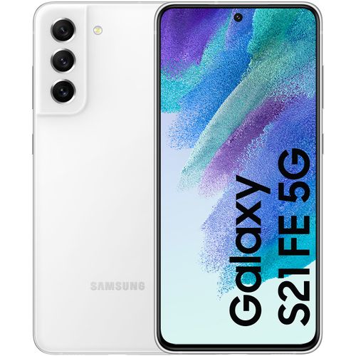 Celular SAMSUNG Galaxy S21 FE 5G White Octacore 6GB Ram 128GB Rom-(SM-G990EZWAARO)-96229