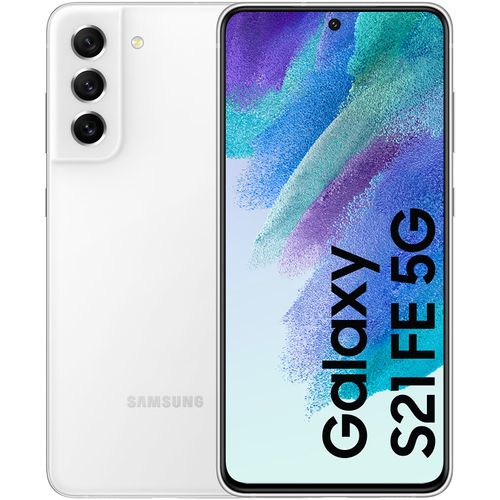 Celular SAMSUNG (SM-G990EZWAARO) Galaxy S21 FE 5G White Octacore 6GB Ram 128GB Rom -