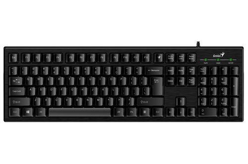 Teclado GENIUS USB (KB-101 Black)-(5598)-96244