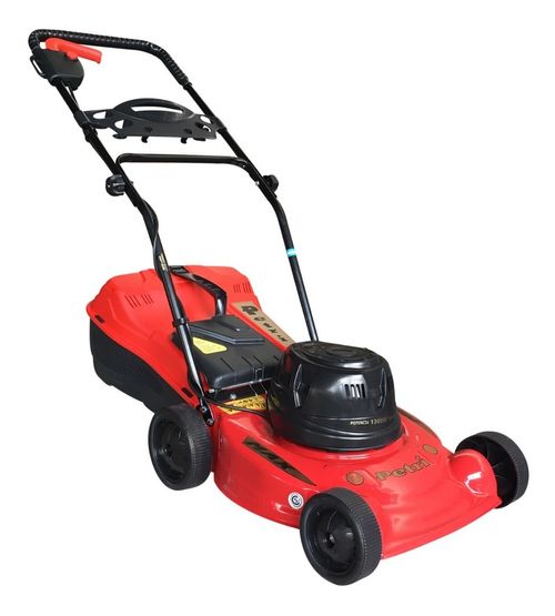 Cortadora de Cesped PETRI  Electrica MAX c/bolsa, 2 alturas, 3/4 HP 1300W, carcaza de acero-(3005002)-8706