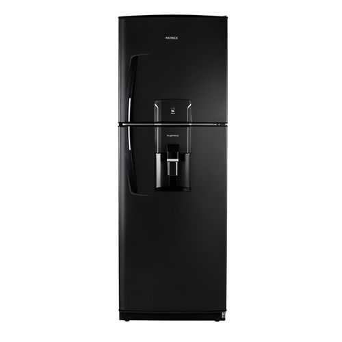 Heladera con Freezer PATRICK (HPK151M11N01) 394lts Negra con Dispenser y Extra Freezer