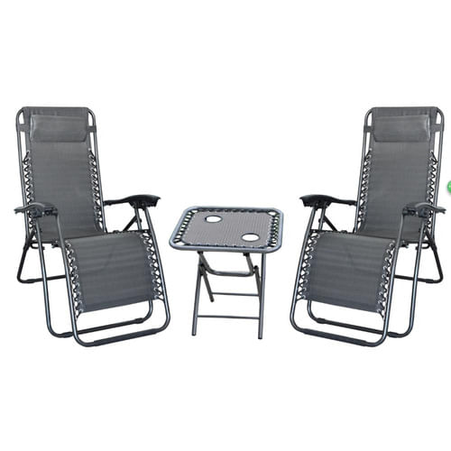 Juego de 2 Sillas y Mesa PREMIUM HOME (GRAVEDAD ZERO)-89193