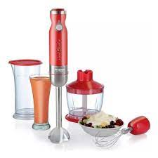 Licuadora de Mano PEABODY 800W Roja. Incluye Accesorio Batidor-(PE-LMA327R)-96313