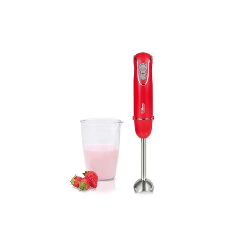 Licuadora de Mano LILIANA RAINBOW MIX 450W 2 vel Rojo Inox-(AH102R)-96311