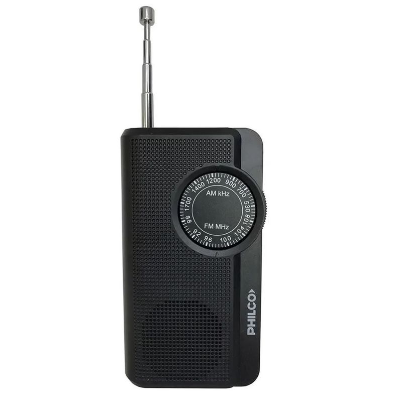 Radio Portátil ALLIED AM/FM Antena Telescópica Pilas AA, oferta LOi.