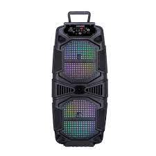 Parlante Bluetooth PANACOM 2x8" Efecto Luces Radio FM-(SP3208)-97481