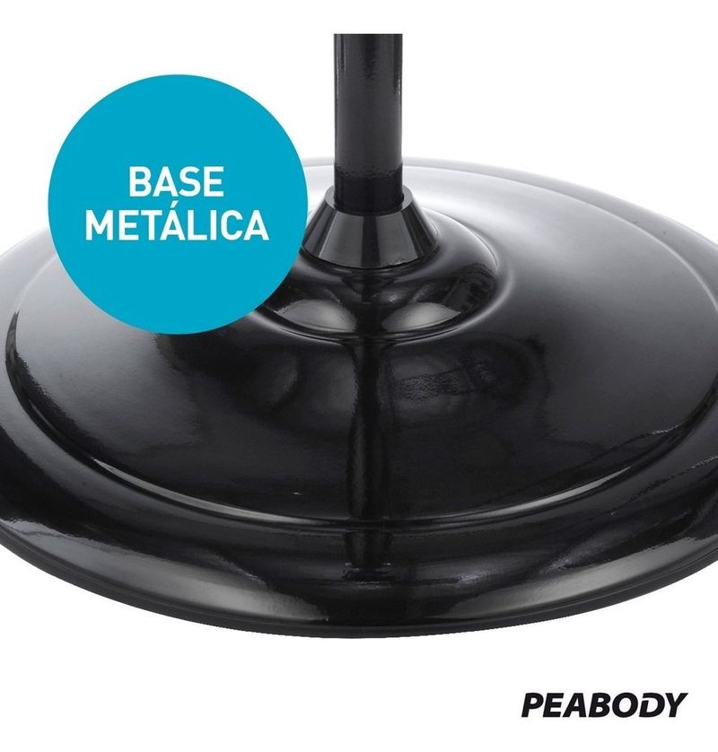 Ventilador De Pie Peabody Pe-vp350 20 3 Paletas De Metal Color de la  estructura Negro Color de las aspas Plateado Diámetro 20