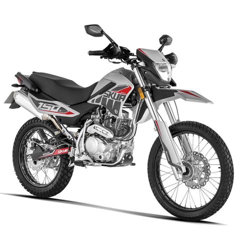 Moto MOTOMEL Skua 150 Silver Edition Gris-97186