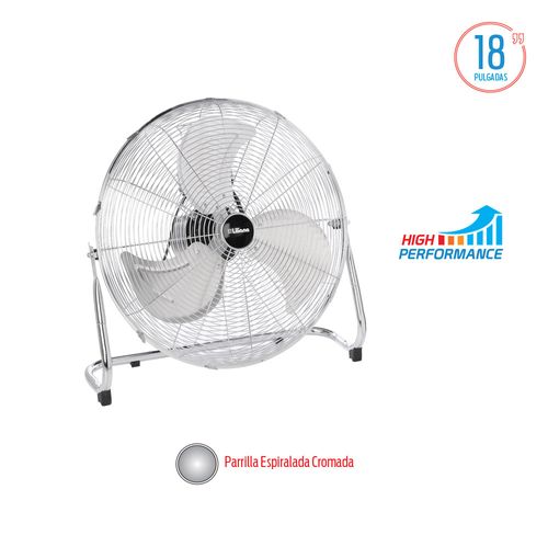 Turboventilador 18" LILIANA Reclinable 90W Aspas y Parrilla Metalica-(VTFM18)-98133
