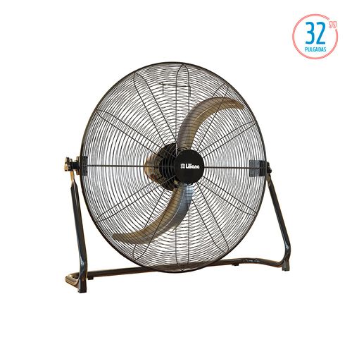 Turboventilador 32" LILIANA Reclinable 280W Base Metalica Aspas tipo Avion Metalica-(VTI32)-98137