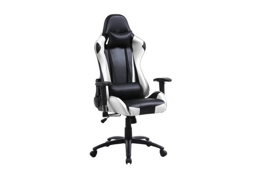 Silla Gamer DAIHATSU (D-GA20/WE) Blanca y Negra