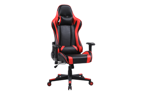 Silla Gamer DAIHATSU Roja y Negra-(D-GA10/RD)-99365