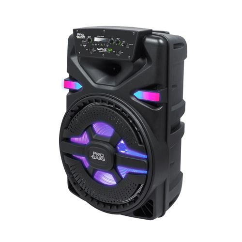 Sistema de Audio Pro Bass Portatil 15" 700W Rms Incluye Mic-(WAVE 15)-99156