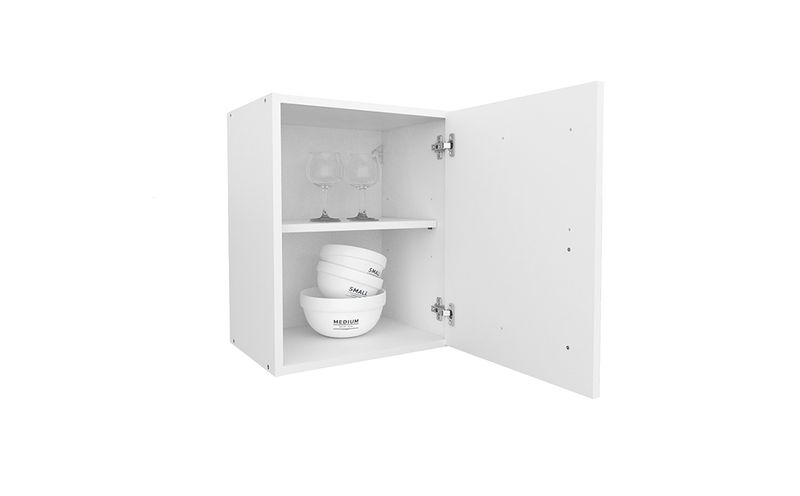 Alacena Mueble Organizador De Cocina Melamina Blanco 140 Cm