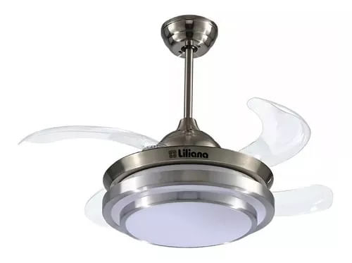 Ventilador de Techo LILIANA (VTHA604) 80W Aspas Retractiles Control remoto-98140