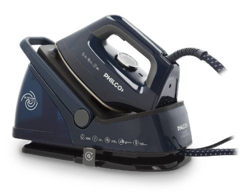 Estacion de Planchado PHILCO 2200W. Tanque 2000ml. Presion Vapor 3 Bares - (EPPH2200PI)-97410