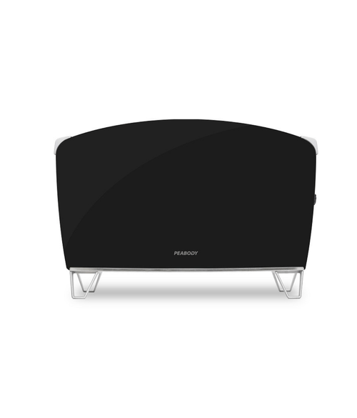 Vitroconvector PEABODY 1500W Doble Vidrio Negro-(PE-BVC15N)-97121