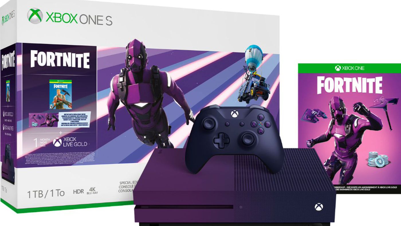 Fortnite New Xbox Consola XBOX One S Fortnite Edition-(23C-00081