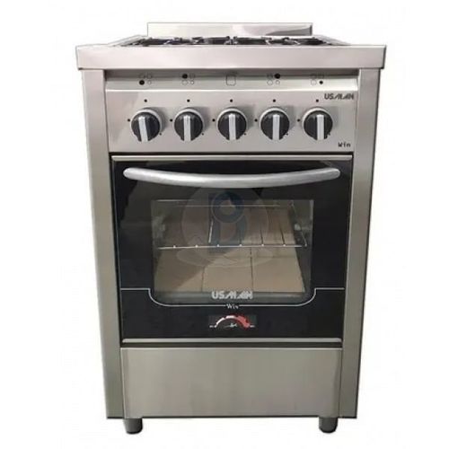 Cocina USMAN 55cm Industrial Win Electric Rejas de Aluminio Vitroquelada Horno con ladrillos refrac-(4444)-97993