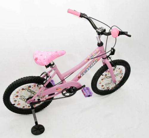 Bicicleta Rodado 16  FUTURA (4047) BMX Twin Niña Oversize con Rueditas-97929