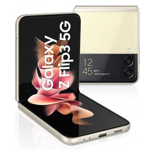 Celular SAMSUNG  Galaxy Flip 3 5G Procesador 2.84GHz 8GB Ram 128GB Rom-(SM-F711BZEBARO)-96815