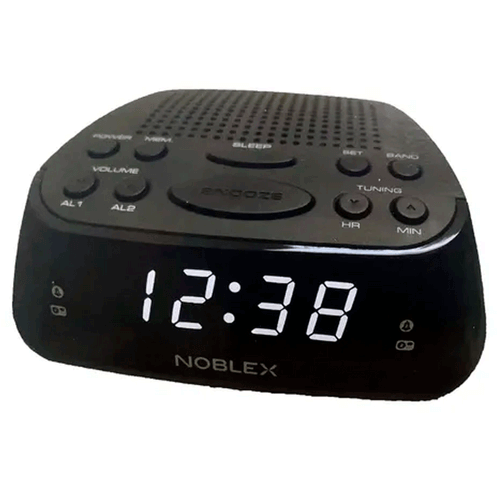 Radio Reloj NOBLEX Alarma por Radio Sintonizador Digital-(RJ950)-75437