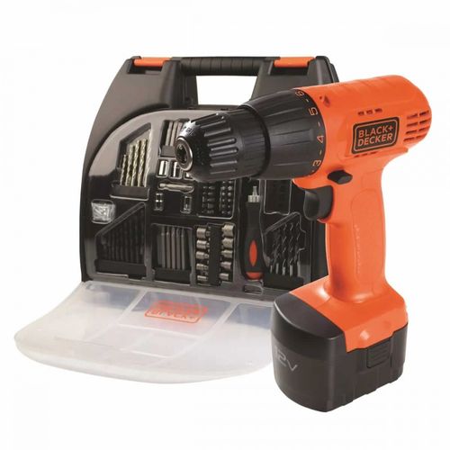 Taladro a Bateria BLACK & DECKER 12V C/CARGADOR Y MALETIN - 1023